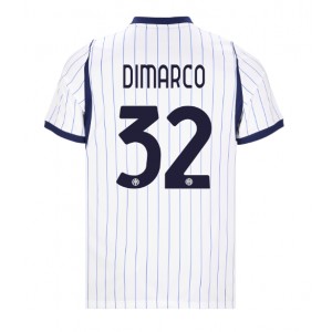 Inter Milan Federico Dimarco #32 Jalkapallovaatteet Vieraspaita 2026-27 Lyhythihainen